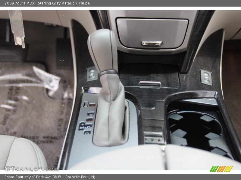Sterling Gray Metallic / Taupe 2009 Acura MDX