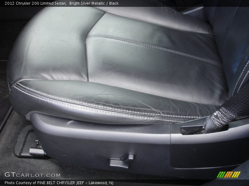 Bright Silver Metallic / Black 2012 Chrysler 200 Limited Sedan