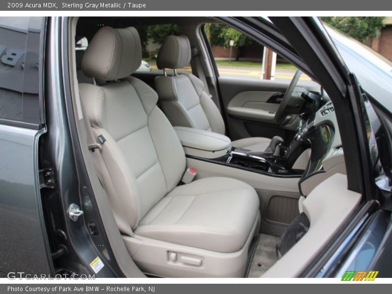 Sterling Gray Metallic / Taupe 2009 Acura MDX