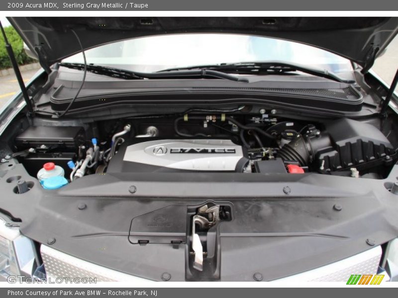 Sterling Gray Metallic / Taupe 2009 Acura MDX