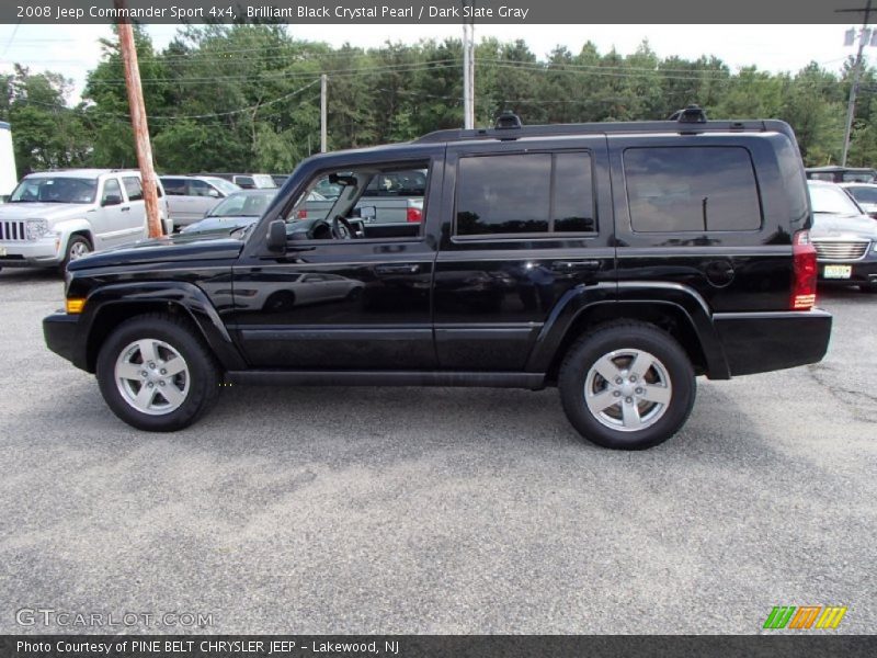  2008 Commander Sport 4x4 Brilliant Black Crystal Pearl