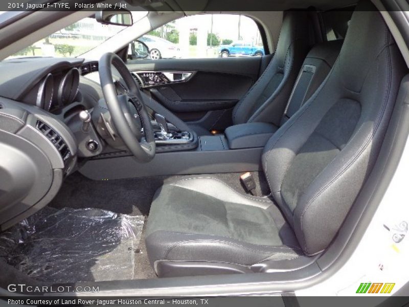 Front Seat of 2014 F-TYPE 