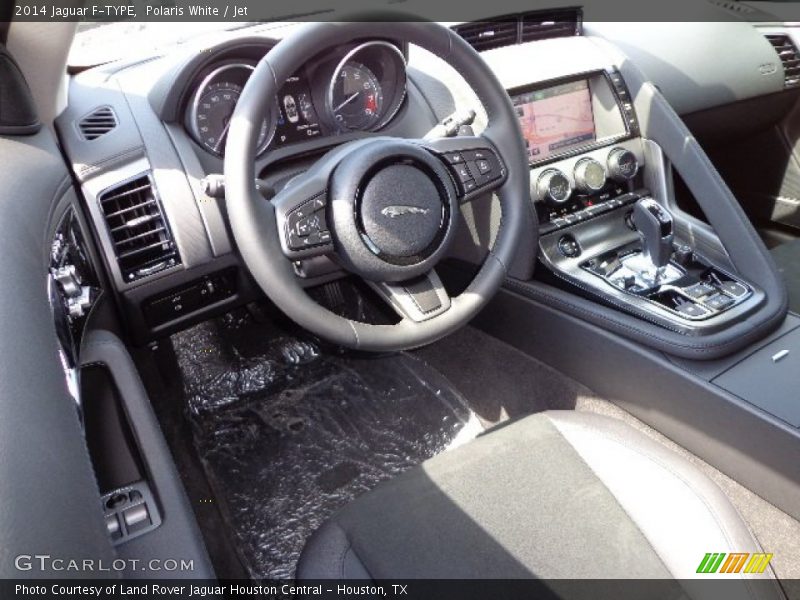 Dashboard of 2014 F-TYPE 