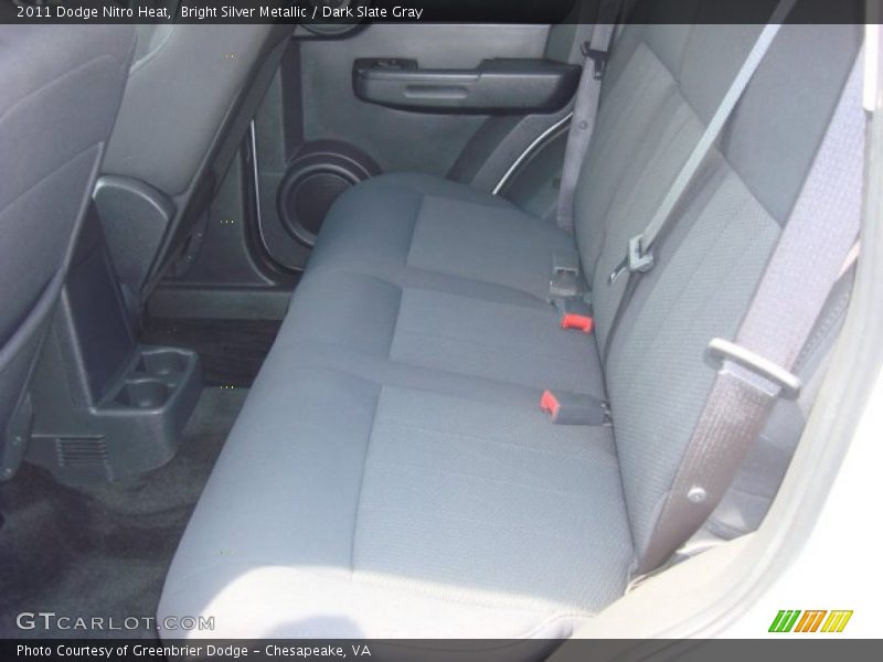 Bright Silver Metallic / Dark Slate Gray 2011 Dodge Nitro Heat