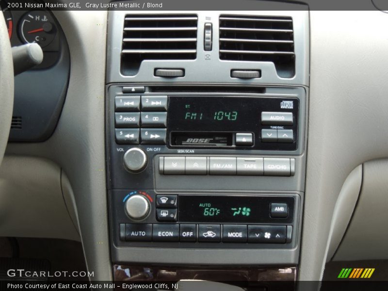 Gray Lustre Metallic / Blond 2001 Nissan Maxima GLE