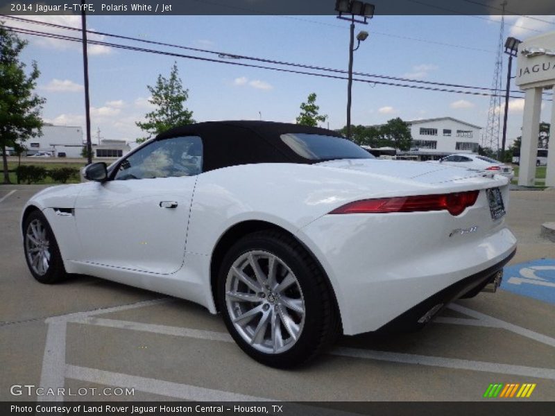 Polaris White / Jet 2014 Jaguar F-TYPE
