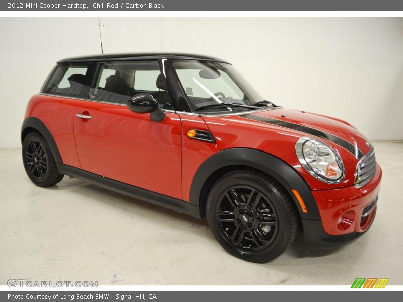 Chili Red / Carbon Black 2012 Mini Cooper Hardtop