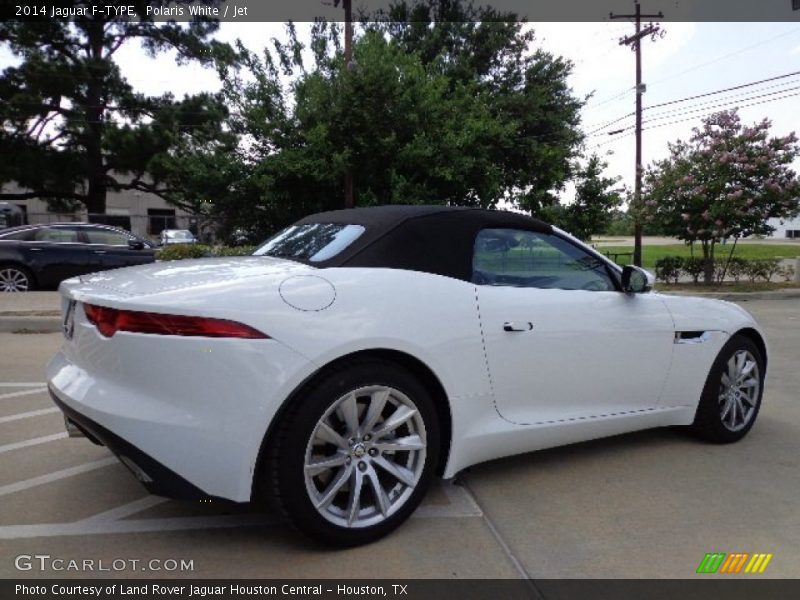 Polaris White / Jet 2014 Jaguar F-TYPE
