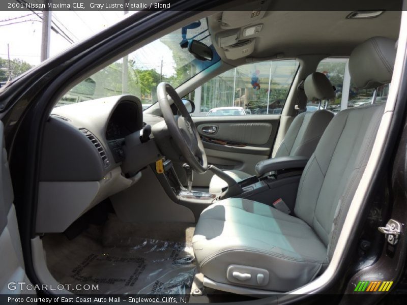Gray Lustre Metallic / Blond 2001 Nissan Maxima GLE