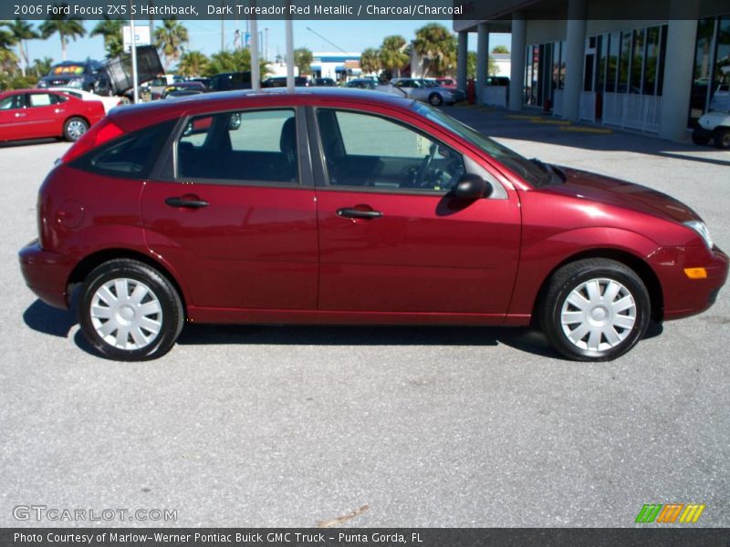 Dark Toreador Red Metallic / Charcoal/Charcoal 2006 Ford Focus ZX5 S Hatchback