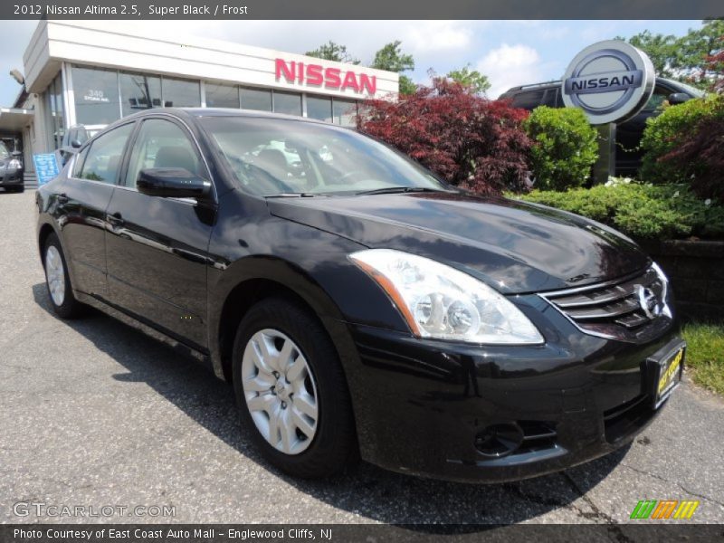 Super Black / Frost 2012 Nissan Altima 2.5