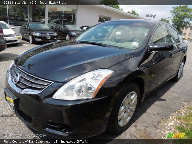 Super Black / Frost 2012 Nissan Altima 2.5