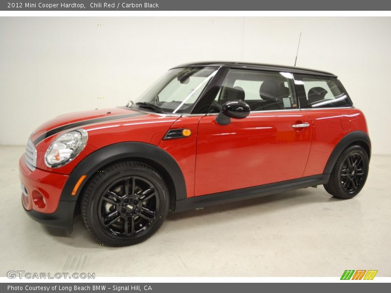 Chili Red / Carbon Black 2012 Mini Cooper Hardtop