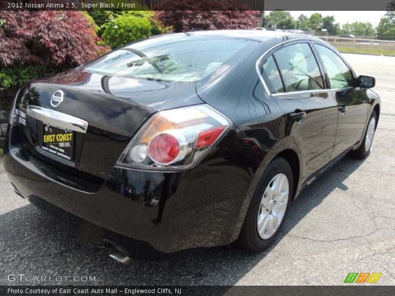 Super Black / Frost 2012 Nissan Altima 2.5