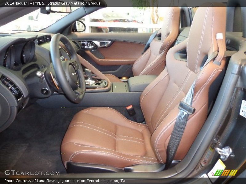 Front Seat of 2014 F-TYPE S