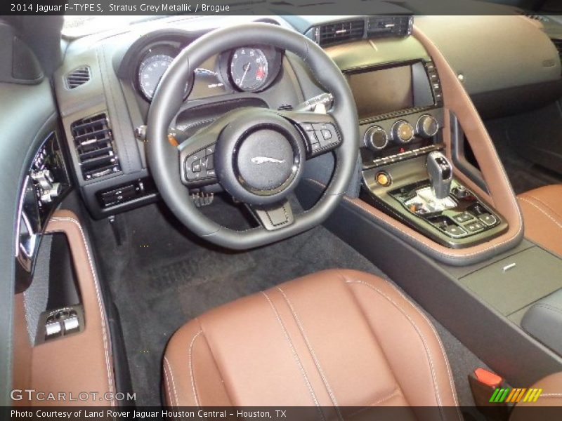 Brogue Interior - 2014 F-TYPE S 