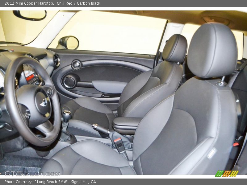 Chili Red / Carbon Black 2012 Mini Cooper Hardtop