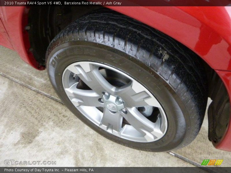 Barcelona Red Metallic / Ash Gray 2010 Toyota RAV4 Sport V6 4WD