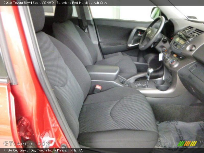 Barcelona Red Metallic / Ash Gray 2010 Toyota RAV4 Sport V6 4WD