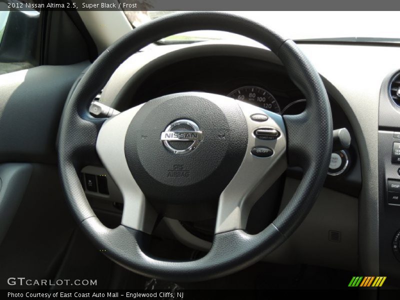 Super Black / Frost 2012 Nissan Altima 2.5
