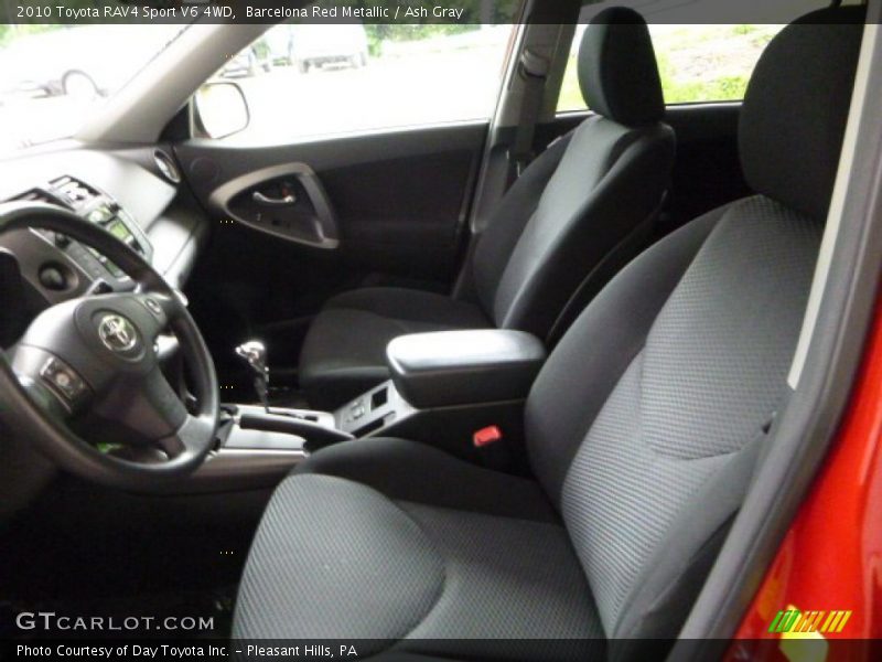 Barcelona Red Metallic / Ash Gray 2010 Toyota RAV4 Sport V6 4WD