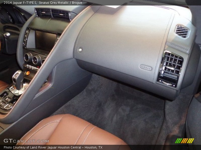 Dashboard of 2014 F-TYPE S