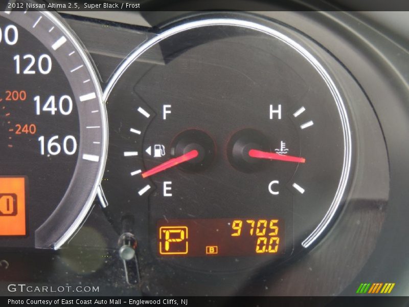 Super Black / Frost 2012 Nissan Altima 2.5