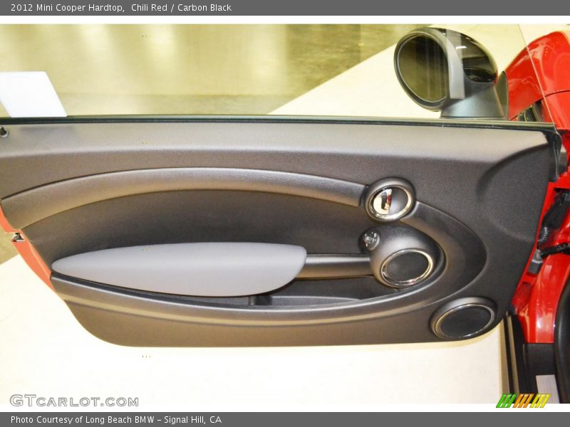 Chili Red / Carbon Black 2012 Mini Cooper Hardtop