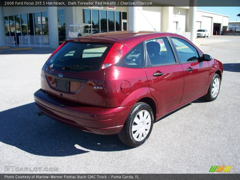 Dark Toreador Red Metallic / Charcoal/Charcoal 2006 Ford Focus ZX5 S Hatchback