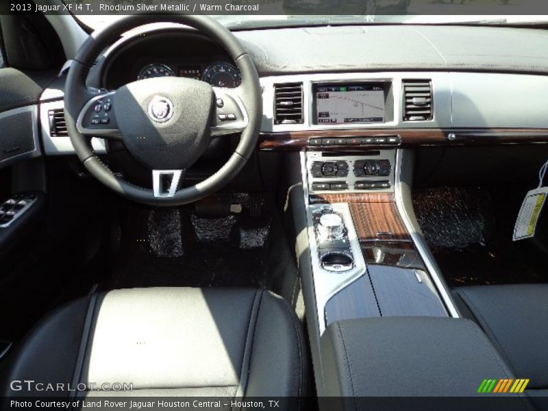 Rhodium Silver Metallic / Warm Charcoal 2013 Jaguar XF I4 T