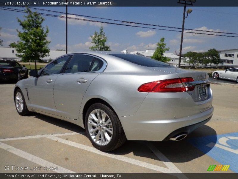 Rhodium Silver Metallic / Warm Charcoal 2013 Jaguar XF I4 T