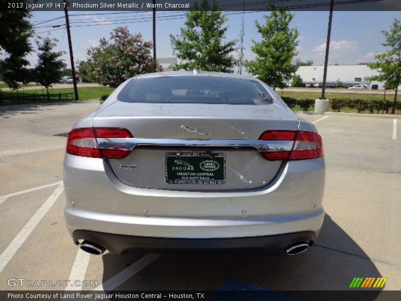 Rhodium Silver Metallic / Warm Charcoal 2013 Jaguar XF I4 T