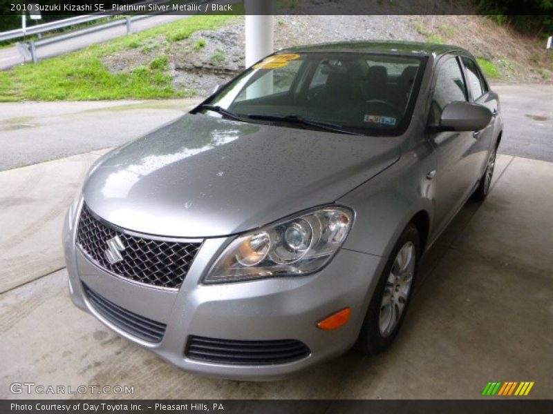 Platinum Silver Metallic / Black 2010 Suzuki Kizashi SE