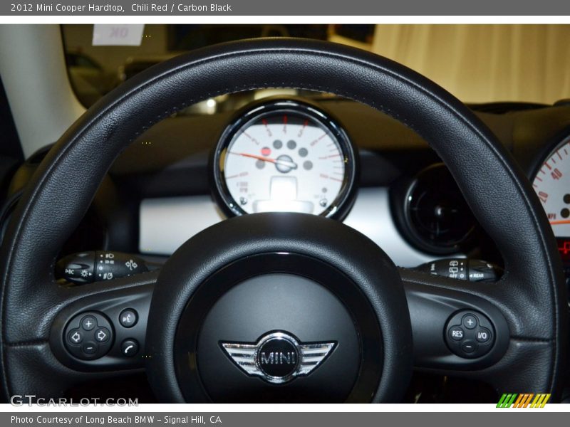 Chili Red / Carbon Black 2012 Mini Cooper Hardtop