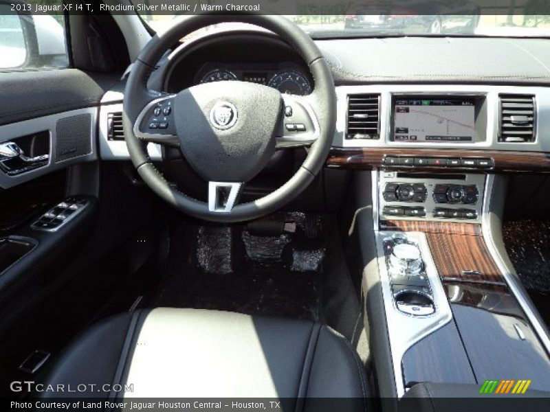 Rhodium Silver Metallic / Warm Charcoal 2013 Jaguar XF I4 T