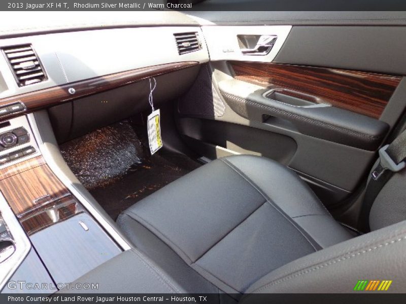 Rhodium Silver Metallic / Warm Charcoal 2013 Jaguar XF I4 T