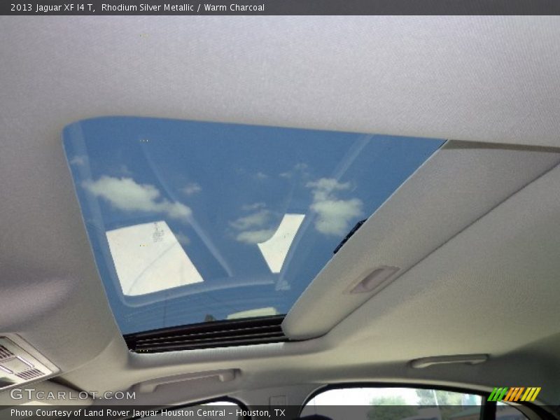 Rhodium Silver Metallic / Warm Charcoal 2013 Jaguar XF I4 T