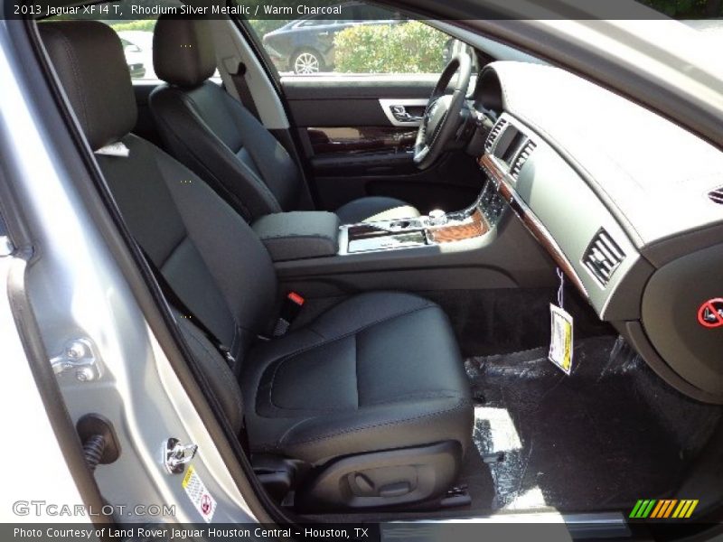 Rhodium Silver Metallic / Warm Charcoal 2013 Jaguar XF I4 T