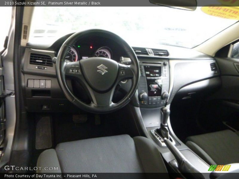 Platinum Silver Metallic / Black 2010 Suzuki Kizashi SE