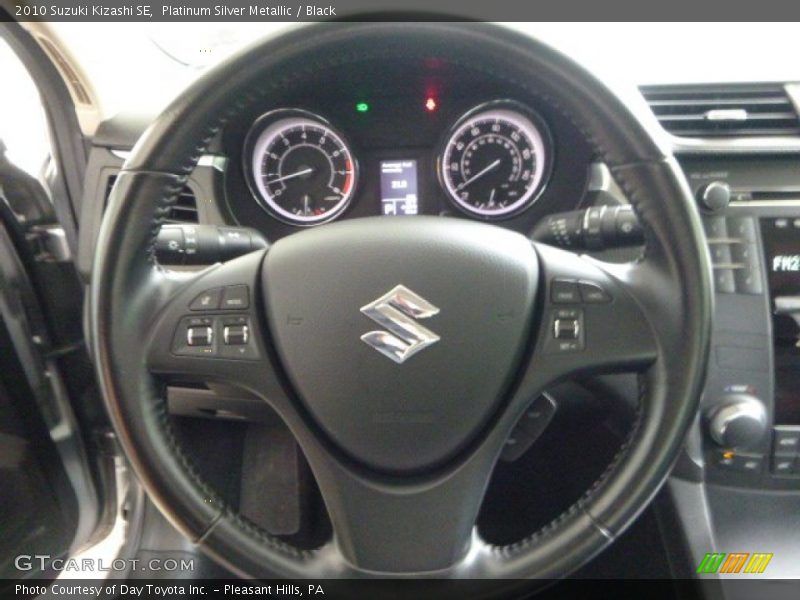 Platinum Silver Metallic / Black 2010 Suzuki Kizashi SE