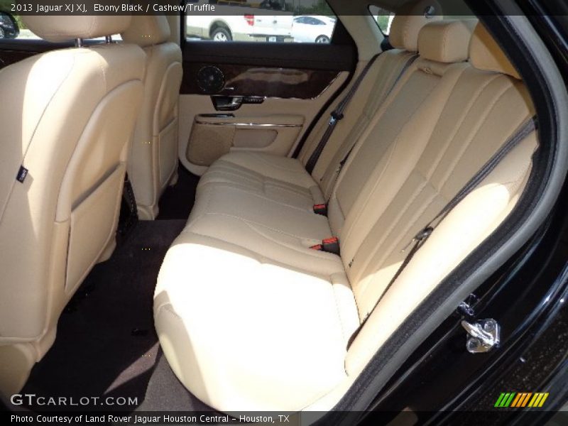 Ebony Black / Cashew/Truffle 2013 Jaguar XJ XJ