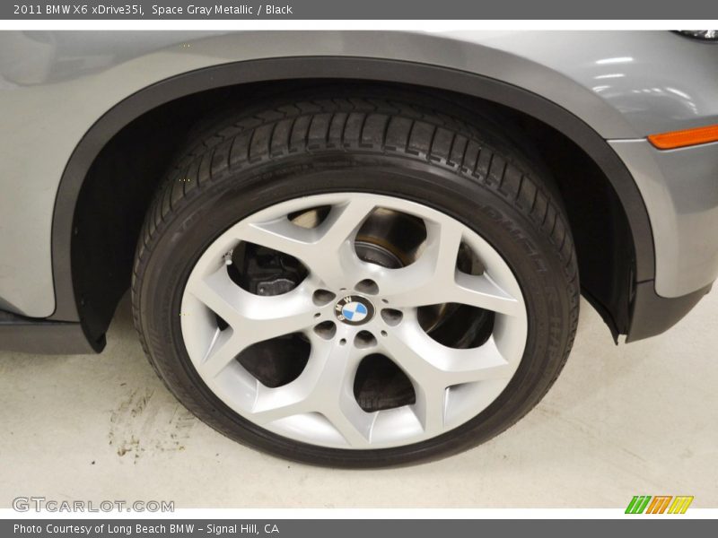 Space Gray Metallic / Black 2011 BMW X6 xDrive35i