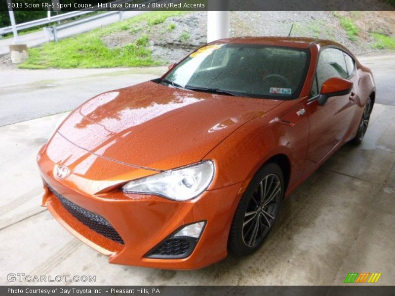 Hot Lava Orange / Black/Red Accents 2013 Scion FR-S Sport Coupe