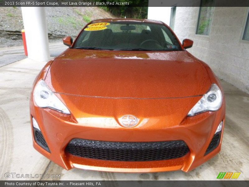 Hot Lava Orange / Black/Red Accents 2013 Scion FR-S Sport Coupe
