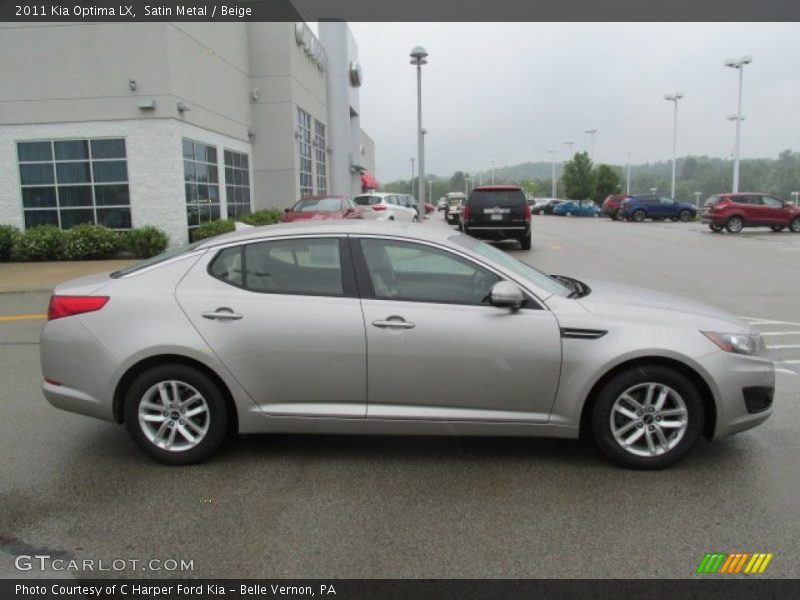 Satin Metal / Beige 2011 Kia Optima LX