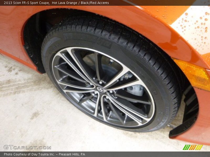 Hot Lava Orange / Black/Red Accents 2013 Scion FR-S Sport Coupe