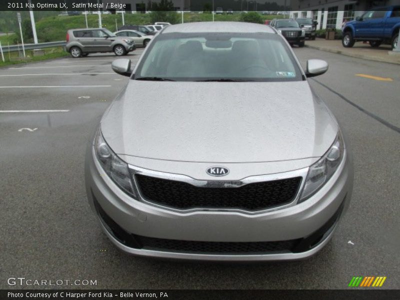 Satin Metal / Beige 2011 Kia Optima LX