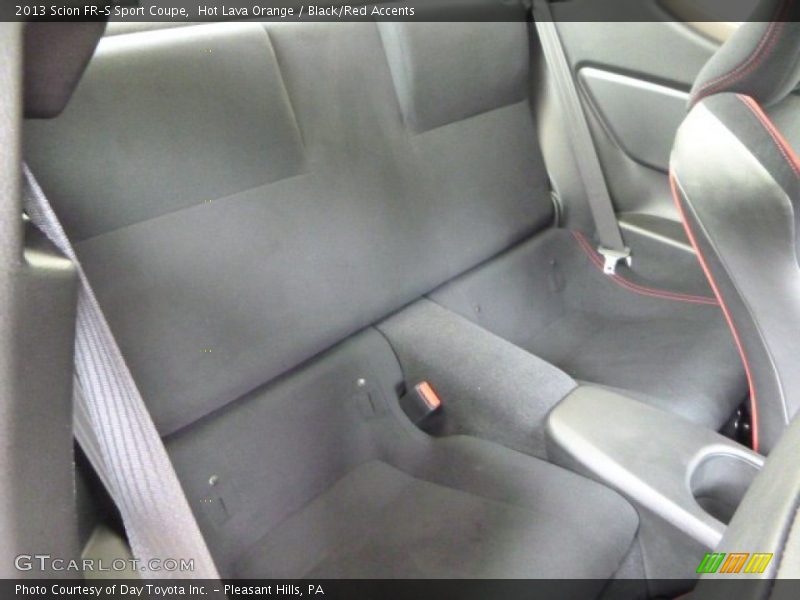 Hot Lava Orange / Black/Red Accents 2013 Scion FR-S Sport Coupe