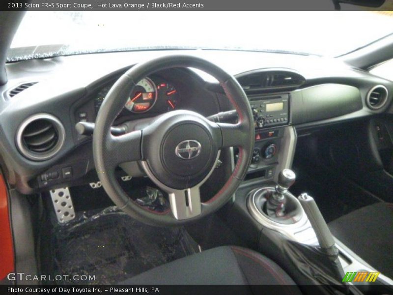 Hot Lava Orange / Black/Red Accents 2013 Scion FR-S Sport Coupe