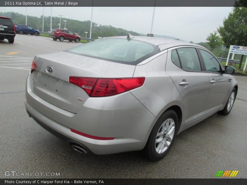 Satin Metal / Beige 2011 Kia Optima LX